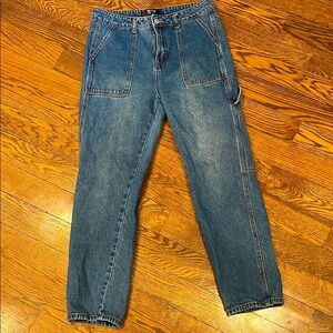 Monkey Ride Jeans 5  Blue Jeans